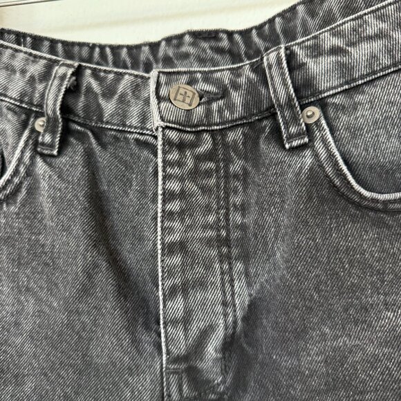 Ksubi Black Frayed Hem Shorts - 28" Like New - Picture 4 of 7